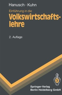 Einführung in die Volkswirtschaftslehre (Springer-Lehrbuch) - BUCH - Hanusch, Horst und Thomas Kuhn