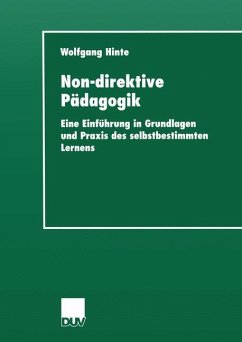 Non-direktive Pädagogik - Hinte, Wolfgang