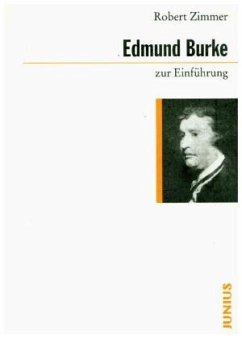 Edmund Burke zur Einführung - Zimmer, Robert