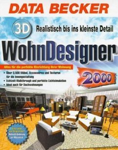 3D Wohndesigner 2000, 1 CD-ROM 3D Wohndesigner 2000, 1 CD-ROM
