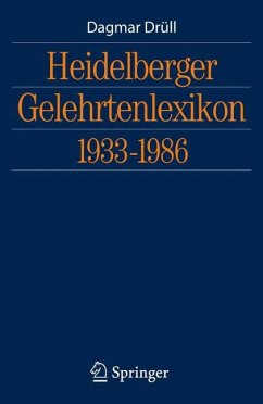 Heidelberger Gelehrtenlexikon 1933-1986 - Drüll, Dagmar