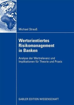 Wertorientiertes Risikomanagement in Banken - Strauß, Michael