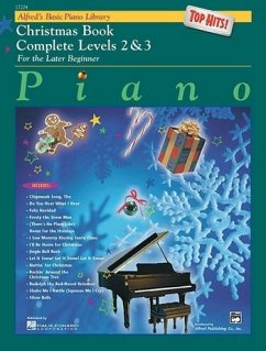 Cover Alfred's Basic Piano Course Top Hits! Christmas: Complete 2 & 3