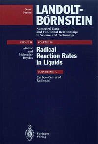 Carbon-Centered Radicals I - Beckwith, A. L. J., Hanns Fischer and Werner Martienssen