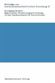 Empirische Verwaltungsforschung in der Bundesrepublik Deutschland Empirische Verwaltungsforschung in der Bundesrepublik Deutschland