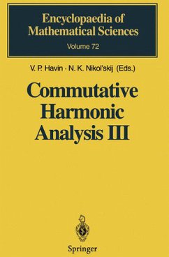 Commutative Harmonic Analysis III: Generalized Functions. Application (Encyclopaedia of Mathematical Sciences)