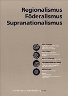 Cover Regionalismus, Föderalismus, Supranationalismus