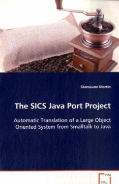 The SICS Java Port Project - Martin, Skarsaune