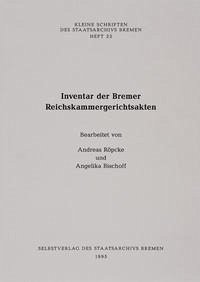 Inventar der Bremer Reichskammergerichtsakten