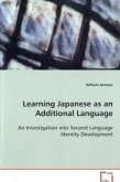 Learning Japanese as an Additional Language