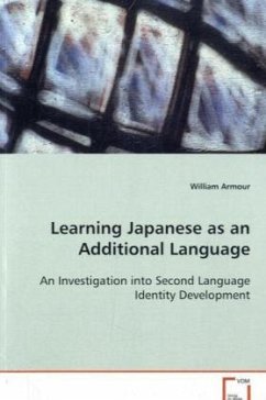 Learning Japanese as an Additional Language - Armour, William