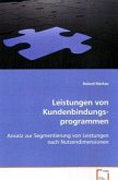 Leistungen von Kundenbindungsprogrammen