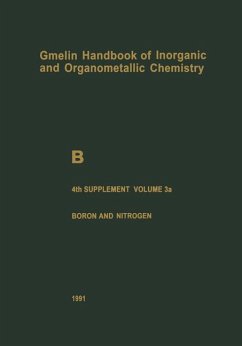 Gmelin Handbook of Inorganic and Organometallic Chemistry. System Number 13; B Boron. 4th Supplement Volume 2: Boron and Oxygen.