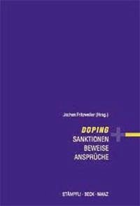 Doping - Sanktionen, Beweise, Ansprüche - Fritzweiler, Jochen