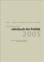 Österreichisches Jahrbuch für Politik - 2005 - Khol, Andreas / Ofner, Günther / Burkert-Dottolo, Günther / Karner, Stefan (Hgg.)