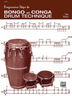 Progressive Steps to Bongo and Conga Drum Technique - Reed, Ted