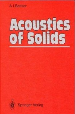 Acoustics of Solids - Beltzer, Abraham I.