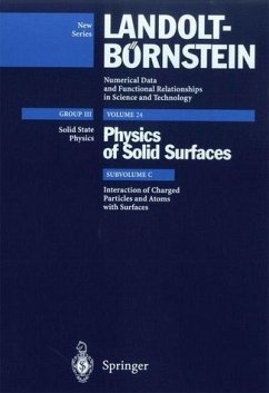 Interaction of Charged Particles and Atoms with Surfaces - Chiarotti, Gian F., Paul Alkemade and Werner Martienssen