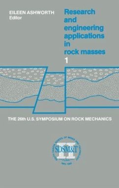 Proceedings of the 26th US Symposium on Rock Mechanics - Ashworth