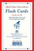 Alfred's Basic Piano Course Flash Cards: Levels 1a & 1b, Flash Cards