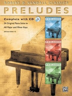 Cover Preludes Complete: 24 Original Piano Solos in All Major and Minor Keys, Book & CD