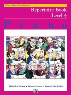 Cover ALFREDS BASIC PIANO REPERTOIRE LVL 4