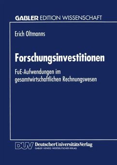 Forschungsinvestitionen - Oltmanns, Erich