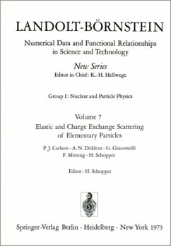 Elastic and Charge Exchange Scattering of Elementary Particles / Elastische und Ladungsaustausch-Streuung von Elementart / Landolt-Börnstein, Numerical Data and Functional Relationships in Science and Technology Vol.7 - Carlson, P.J.;Diddens, A.N.;Giacomelli, G.;Schopper, H.