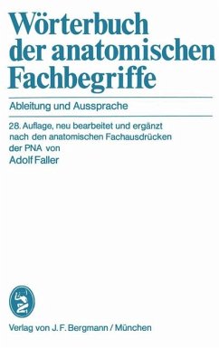 Wörterbuch der anatomischen Fachbegriffe - Triepel, Hermann; Herrlinger, Robert