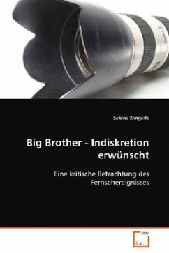 Big Brother - Indiskretion erwünscht - Zangerle, Sabine