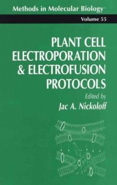 Cover Plant Cell Electroporation And Electrofusion Protocols