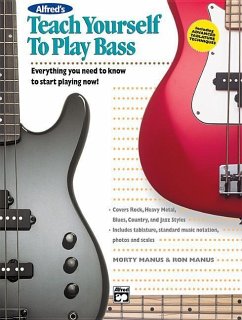 Alfred's Teach Yourself to Play Bass - Manus, Morton; Manus, Ron
