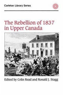 Cover The Rebellion of 1837 in Upper Canada