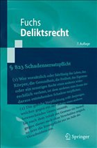 Deliktsrecht - Fuchs, Maximilian