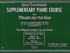 Cover Supplementary Piano Course with Melody All the Way
