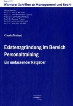 Existenzgründung im Bereich Personaltraining - Teichert, Claudia