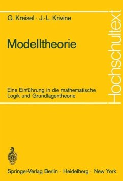 Modelltheorie - Kreisel, Georg;Krivine, Jean-Louis