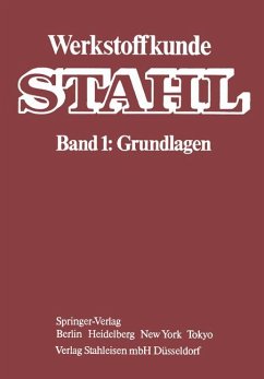 Werkstoffkunde Stahl. Herausgeber: Verein Deutscher Eisenhüttenleute, Düsseldorf. Verantwortlich für Entwurf und Durchführung: Jäniche, W. /Dahl, W. /Klärner, H.-F. /Pitsch, W. /Schauwinhold, D. /Schl - Verein Deutscher, Eisenhüttenleute, W. Jäniche W. Schlüter u. a.