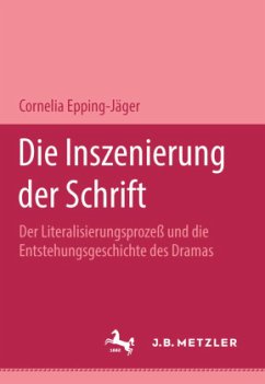 Cover Die Inszenierung der Schrift