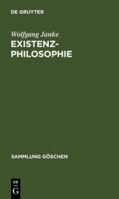 Existenzphilosophie - Janke, Wolfgang