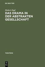 Das Drama in der abstrakten Gesellschaft