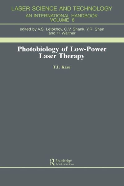 Photobiology Of Low-Power Lase Photobiology Of Low-Power Lase