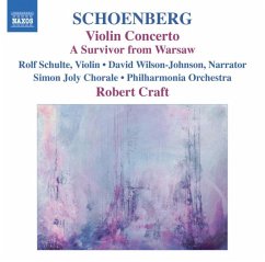 Violinkonzert/Ein Überlebender - Schulte/Craft/Philharmonia Orchestra
