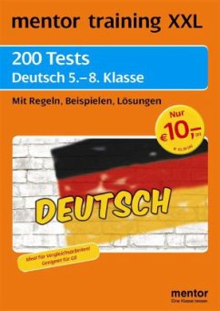 Cover 200 Tests Deutsch 5.-8. Klasse