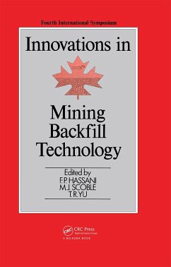Innovations in Mining Backfill Technology - Hassani, F.P. / Scoble, M.J. / Yu, T.R. (eds.)