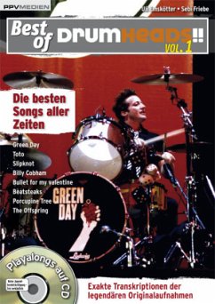 Cover Best of Drumheads!! vol.1, m. 1 Audio-CD