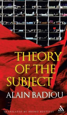 Theory of the Subject - Badiou, Alain