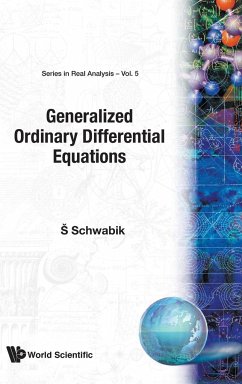 GENERALIZED ORDINARY DIFFERENTIAL...(V5) - S Schwabik