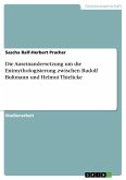 Die Auseinandersetzung um die Entmythologisierung zwischen Rudolf Bultmann und Helmut Thielicke