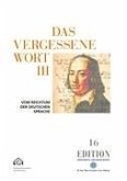 Das vergessene Wort III